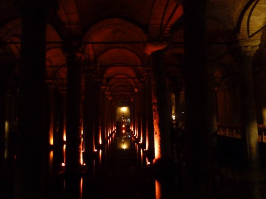 La citerne basilique d'Istanbul