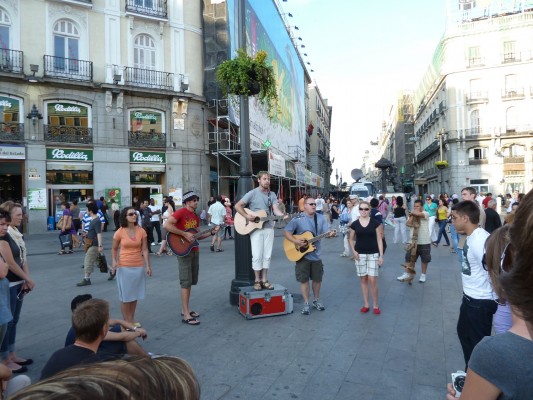 musiciens madrid