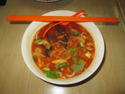 Incroyable assam laksa