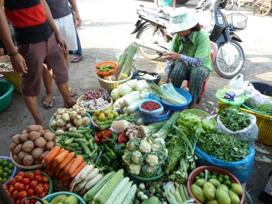 Une visite au marché