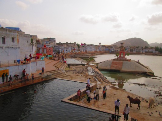Ghats de Pushkar