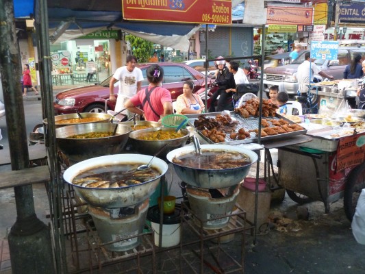 Nourriture de rue à Bangkok