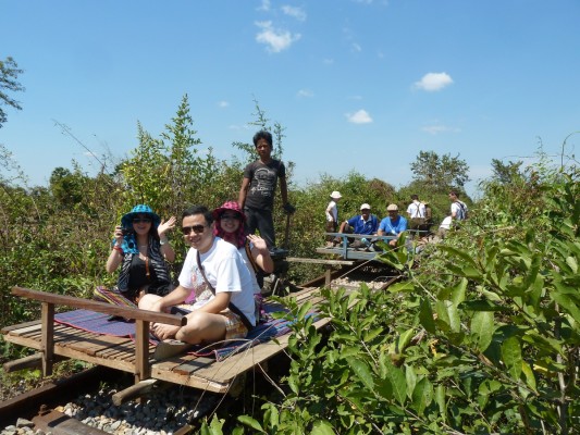 train de bambou, Battambang