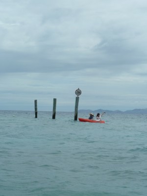 Embarcation sur l'océan Pacifique, au large de Viti Levu