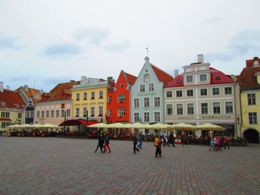 Place de l'hôtel de ville de Tallinn