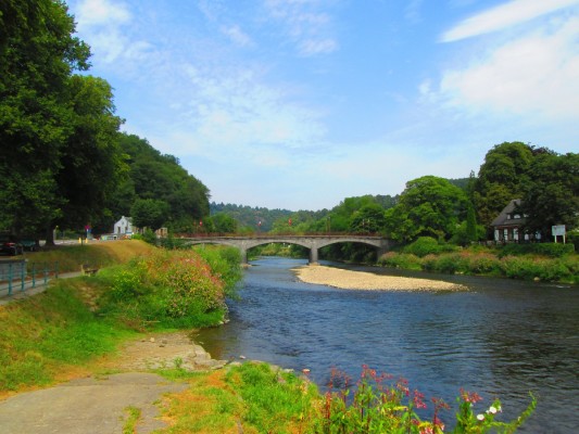 Rivière dans la région de Liège