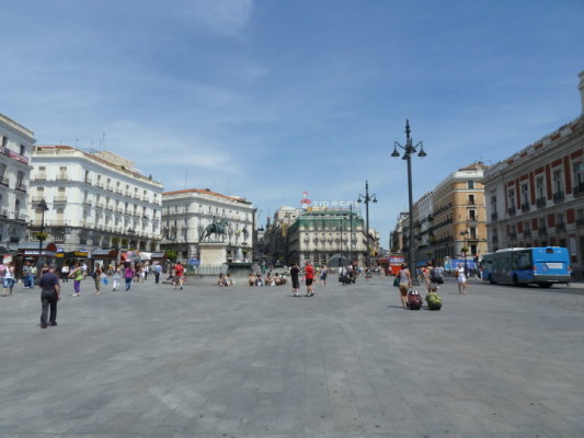 Place Puerta del Sol, Madrid
