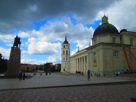 Place de la cathédrale, Vilnius