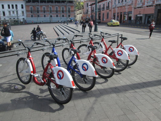 Vélos en libre-service, Quito (Équateur)