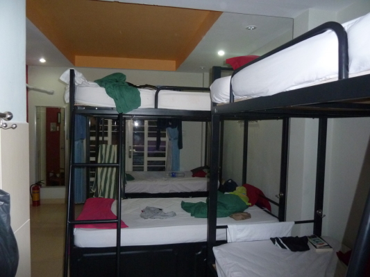 Dortoir au Backpackers House à Nha Trang (Vietnam)