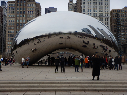 Cloud Gate, aka « The Bean »