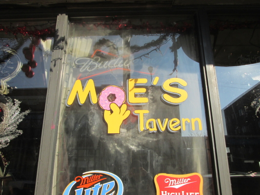 Moe's Tavern. 