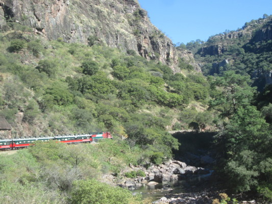 Le train Ferrocarril Chihuahua al Pacífico