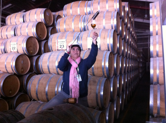 L'heure de la dégustation...