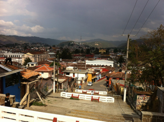 Vue depuis le Cerro de San Cristobal