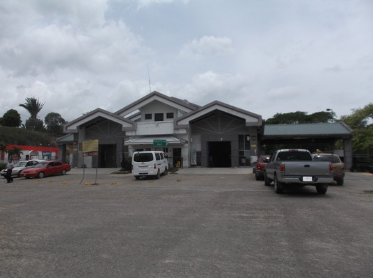 Poste frontalier du côté bélizien