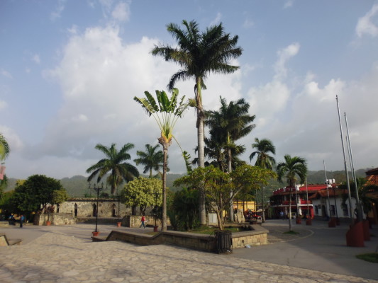 Parque central de Copan