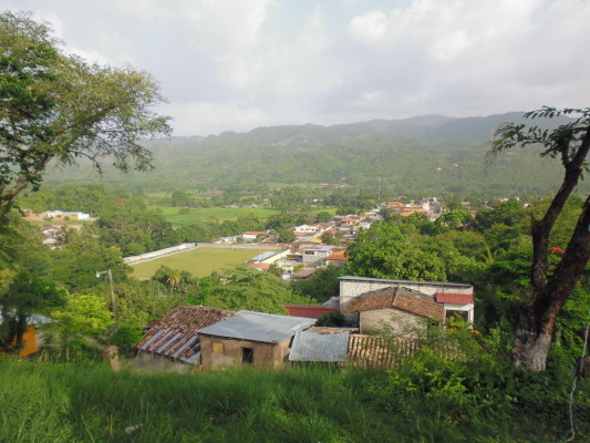 Vue de Copan depuis le mirador