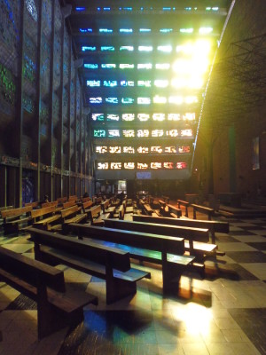 L'intérieur de la Iglesia El Rosario