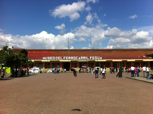 L'entrée du Museo del Ferrocaril Fegua