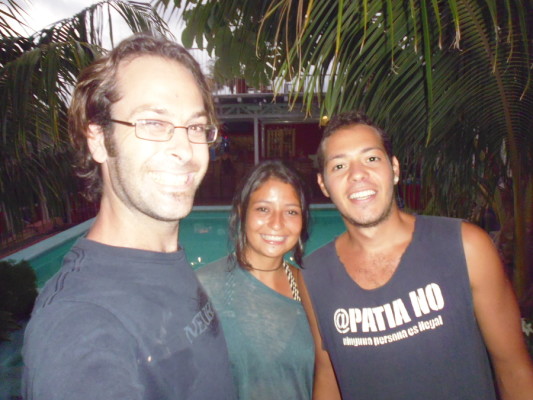 Moi, Viviana et Carlos