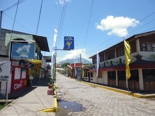 « Centre-ville » de Moyogalpa
