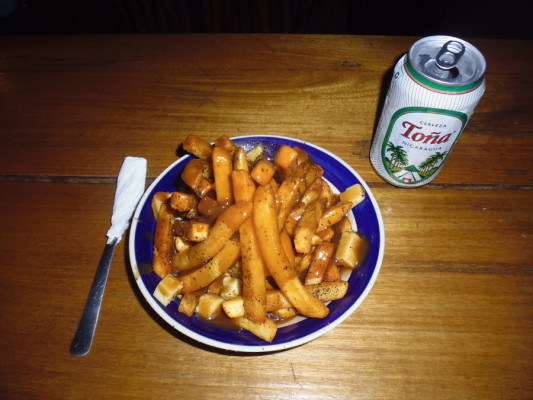 La poutine du Loose Moose Pub