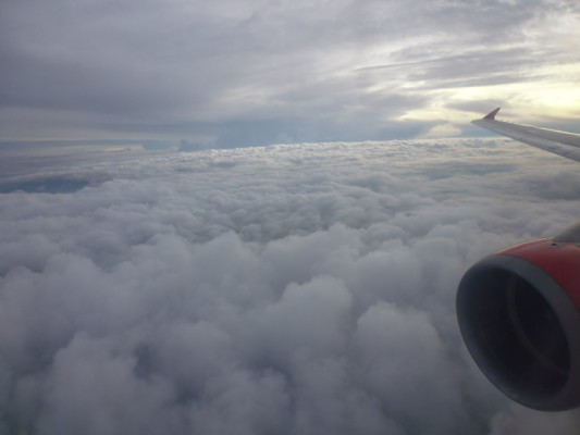 Ça faisait longtemps que je n'avais pas vu des nuages...