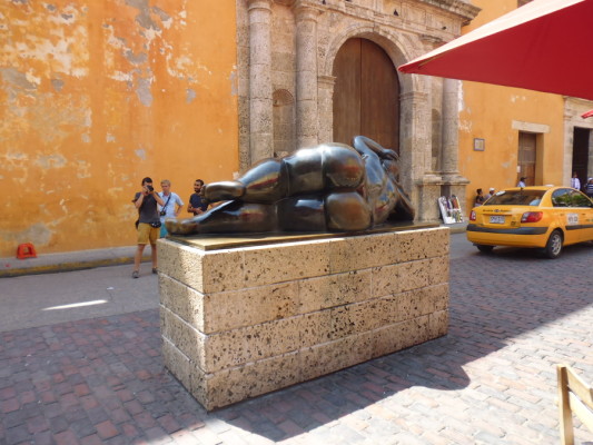 La gorda Gertrudis de Botero