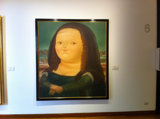 La Mona Lisa de Botero