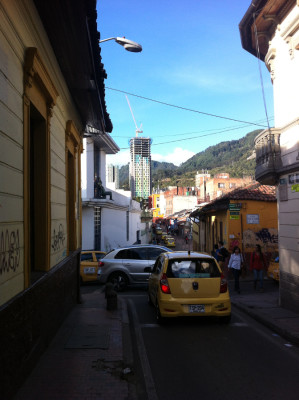 Taxi dans Bogota
