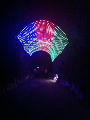 Dans l'entrée de la cathédrale