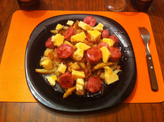 Poutine argentine. Que serait un bilan d'un an sans photo de poutine? 