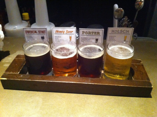 Sélection de bières d'Antares