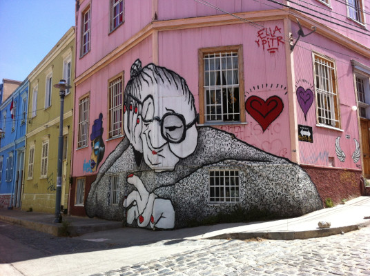 Art de rue, Valparaíso (Chili)