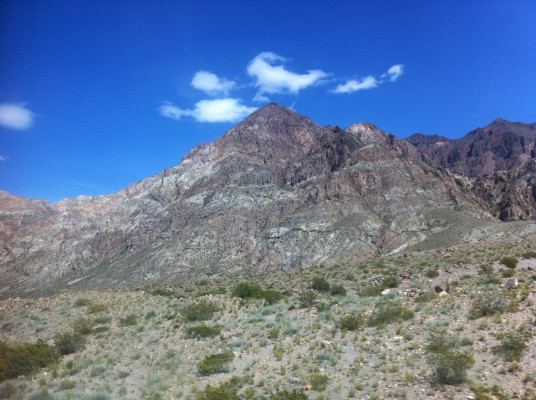 L'orée des Andes, côté argentin.