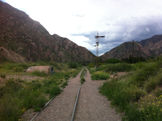 L'ancienne voie ferrée