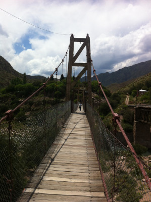 Pont sur la rivière Mendoza