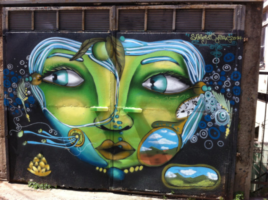 Art urbain à Valparaiso