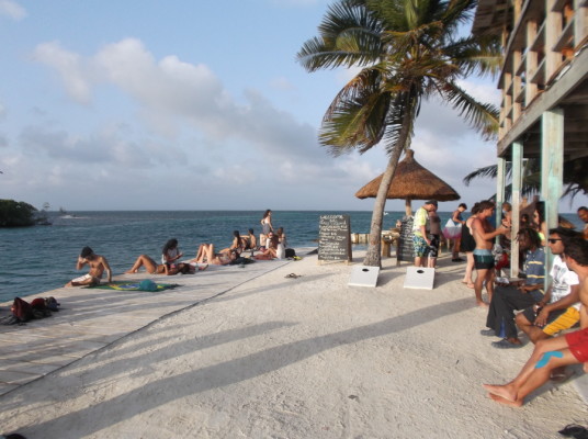 Le Lazy Lizard de Caye Caulker