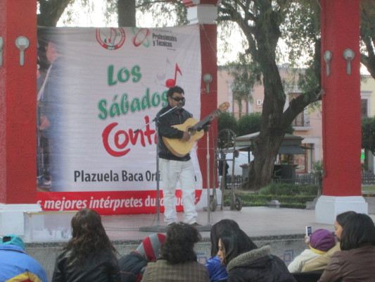 Spectacle extérieur à Durango (Mexique)