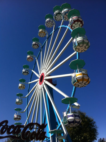 La grande roue du parc des Samanides