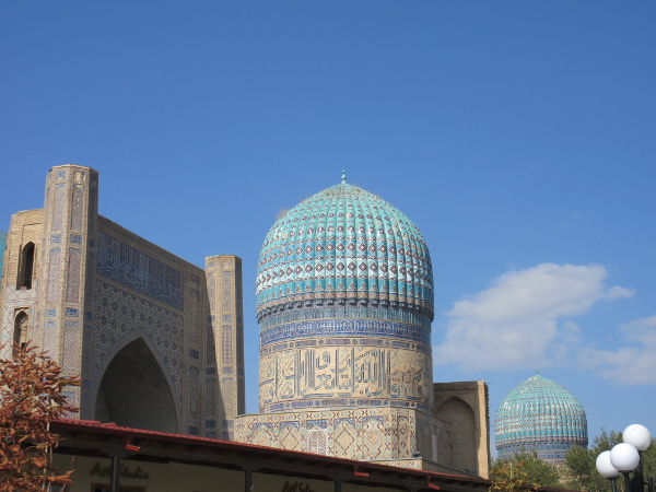 Dômes de la mosquée Bibi Khanym