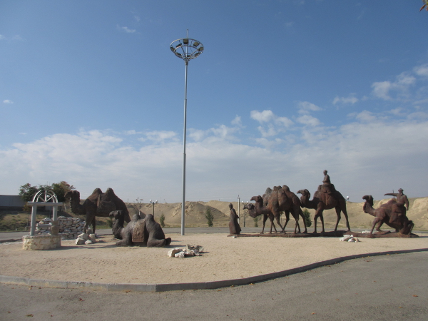 Des statues sur Toshkent